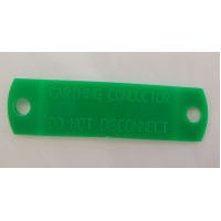 Earthing Conductor Tag Green